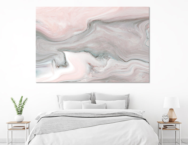 Pink Abstract Canvas Print