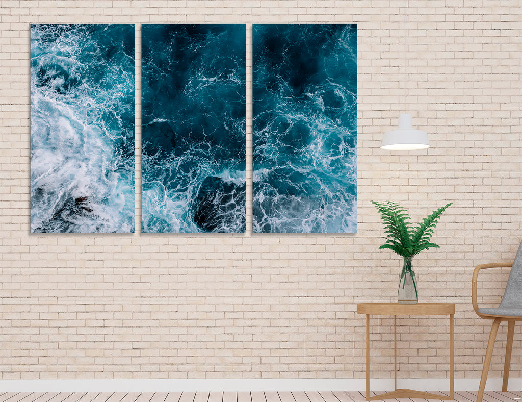 Ocean Waves Canvas Print #7235