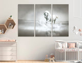 White Horse Canvas Print #8068