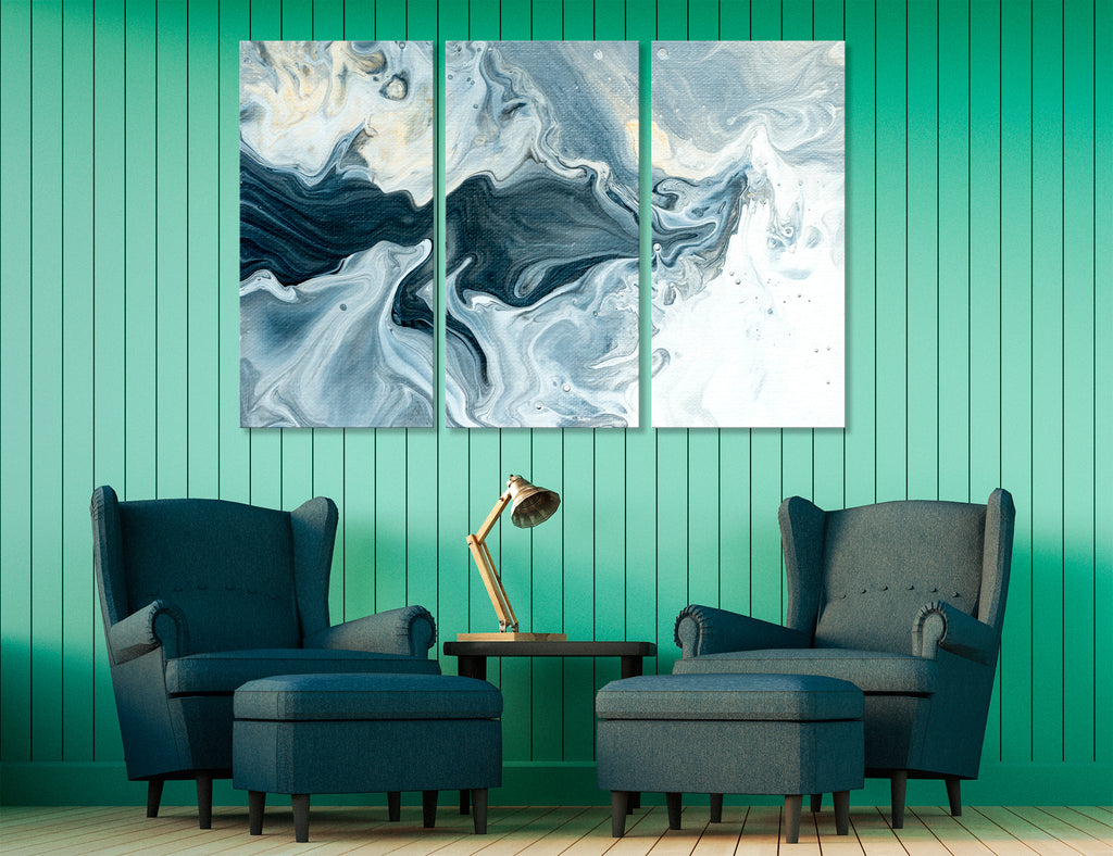 Large Abstract Canvas Print #1263