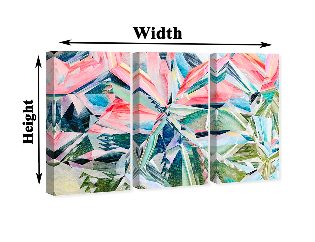 Black and White Abstract Canvas Print #1013