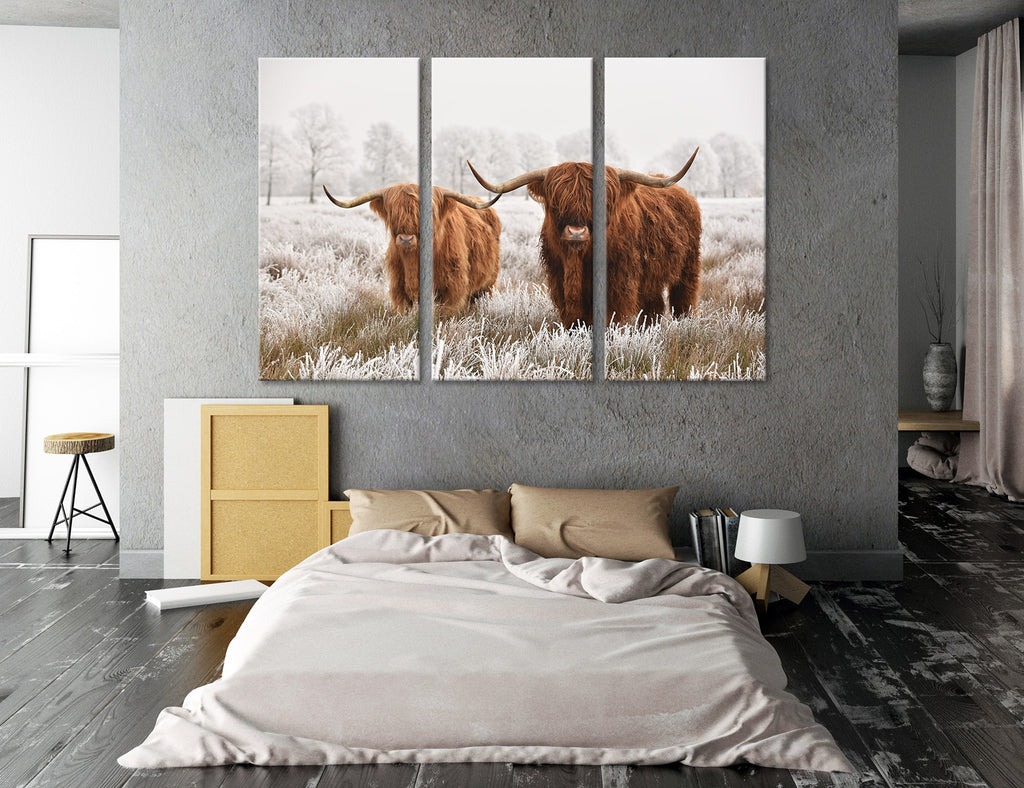 Highland Cattle Wall Decor