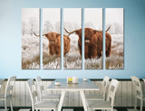 Highland Cattle Panels Set