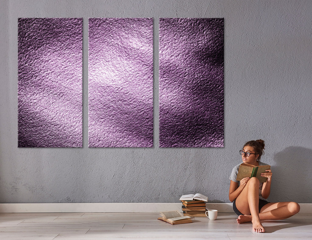 Purple Abstract Canvas Print #1015