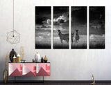 BW Nature Africa Canvas Print #8033