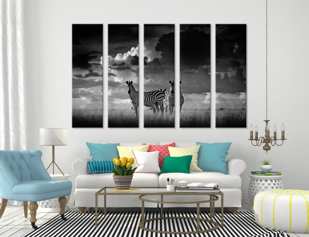 BW Nature Africa Canvas Print #8033