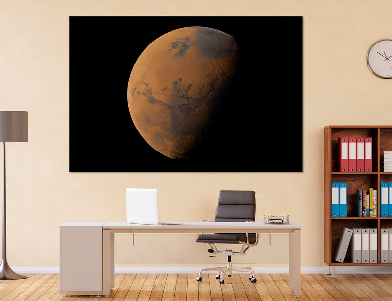 Martian Landscape Canvas Print #6053