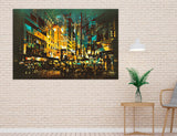 City Abstract Canvas Print #1217