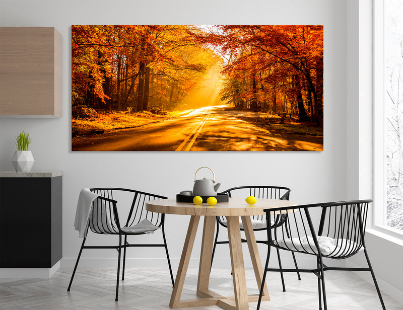 Autumn Landscape Canvas Print #7210