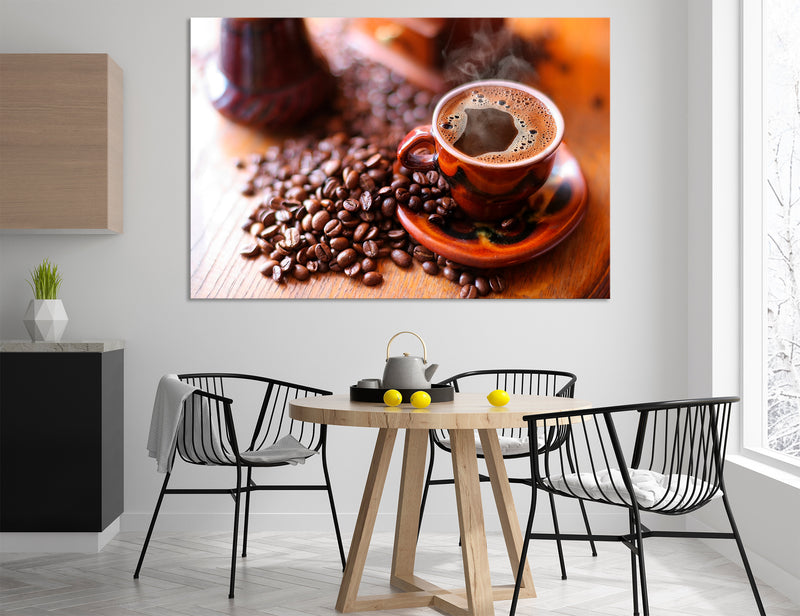 Coffee Art Canvas Print #1211