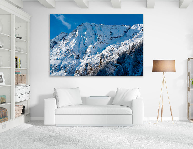 Snow Peak Canvas Print #7590