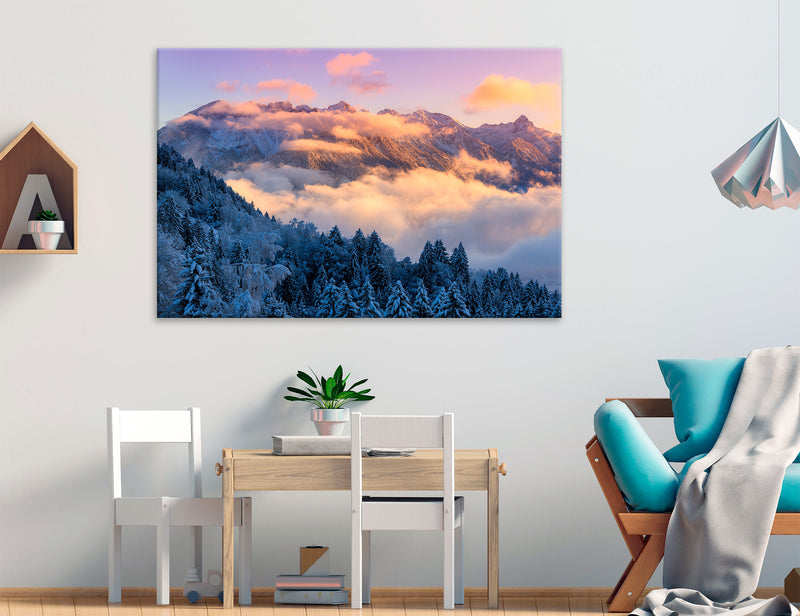 Sawtooth Sunrise Canvas Print #7572