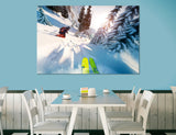 Skiing Canvas Print #4023