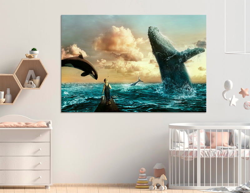 Boy Room Decor Canvas Print #8078