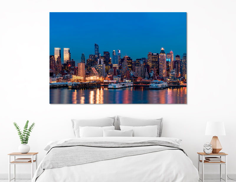 Night New York Canvas Print #9009