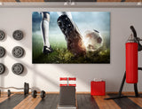 Soccer Décor Canvas Print #4197