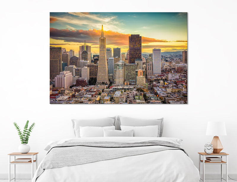 San Francisco Area Canvas Print #9051