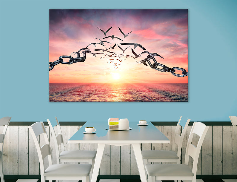 Freedom Wall Art Canvas Print #2525