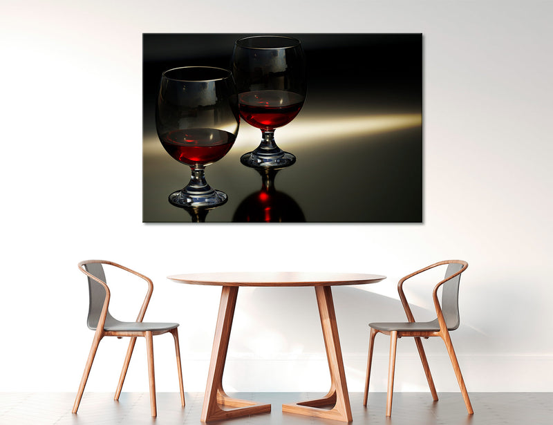 Glass of Wine Canvas Print #7587