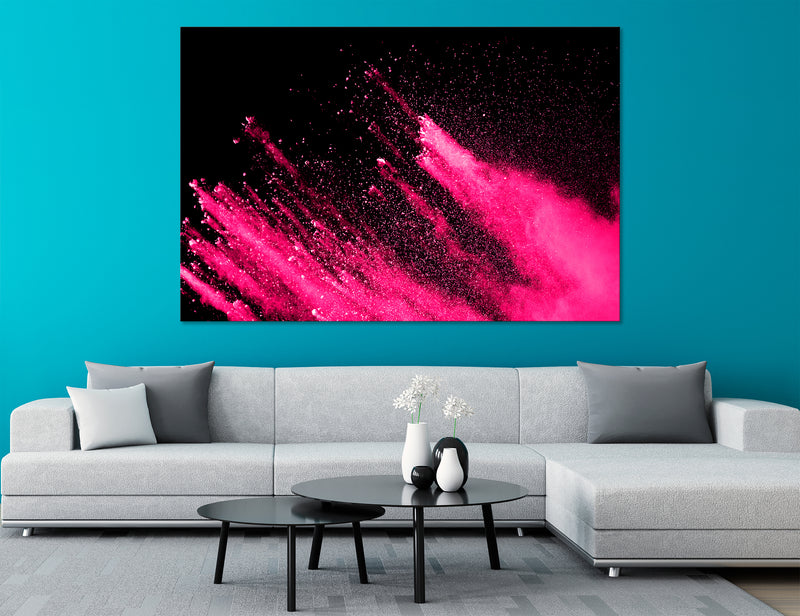 Abstract Powder Canvas Print #1154