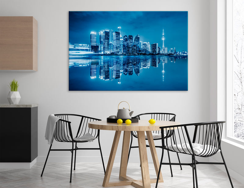 Huangpu River Canvas Print #9229