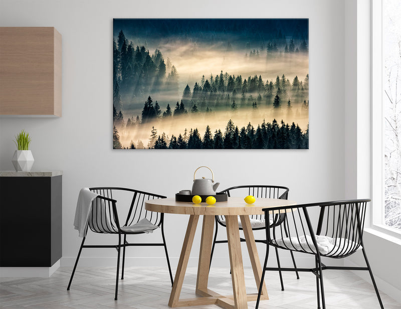 Mountainscape Canvas Print #7570