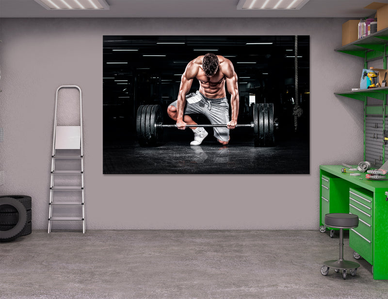 Gym Wall Decor Ideas Canvas Print #4188