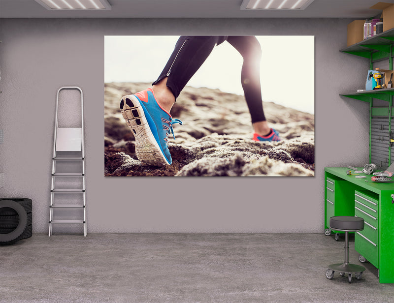Runner Canvas Print #4130