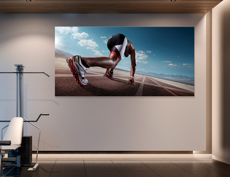 Sprinter Gift Canvas Print #4100