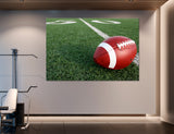 Football Ball Canvas Print #4045