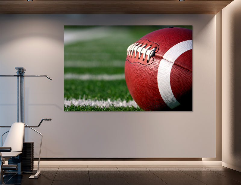 American Football Ball Canvas Print #4014