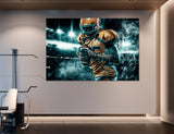 Football Canvas Print #4009