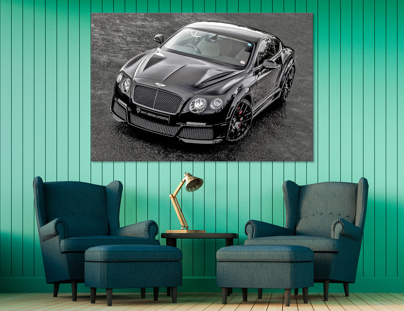 Black Machine Canvas Print #3140