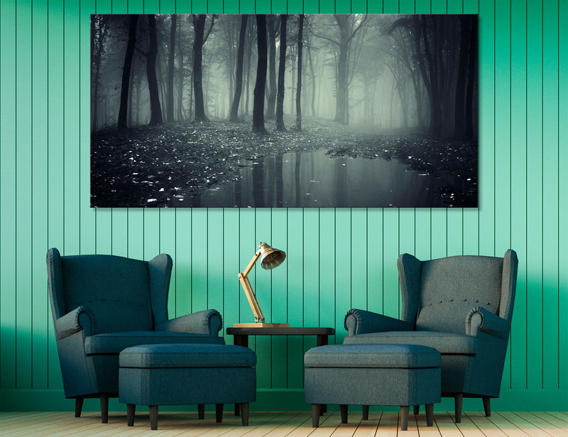 Forest Abstract Canvas Print #7189