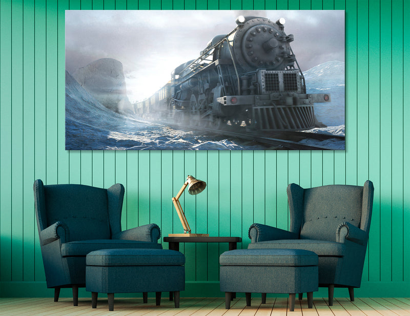 Locomotive Canvas Print #3079