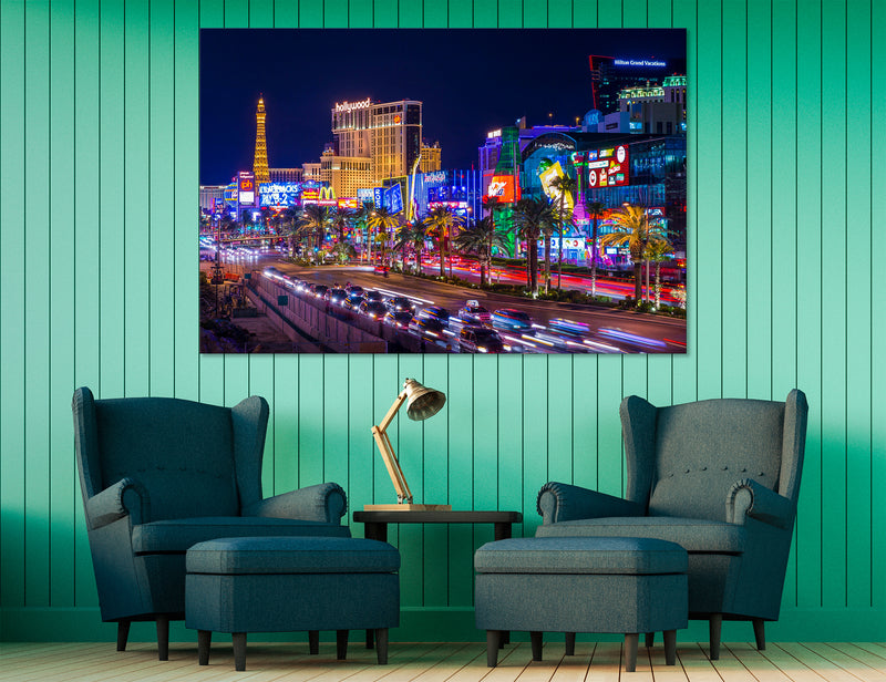 Las Vegas Canvas Print #9053