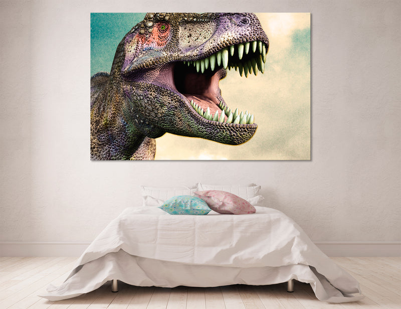 Tyrannosaur Canvas Print #8090