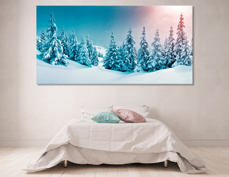 Winter Forest Canvas Print #7191