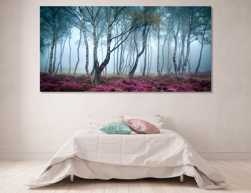 Birch Grove Canvas Print #7212