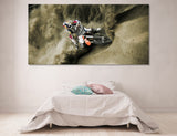 Motocross Decor Canvas Print #4059