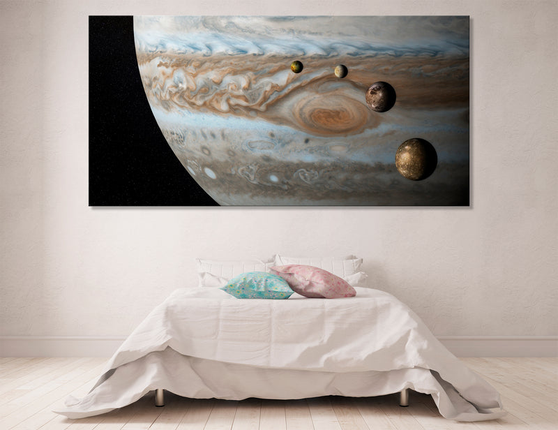 Jupiter Close Up Canvas Print #6060