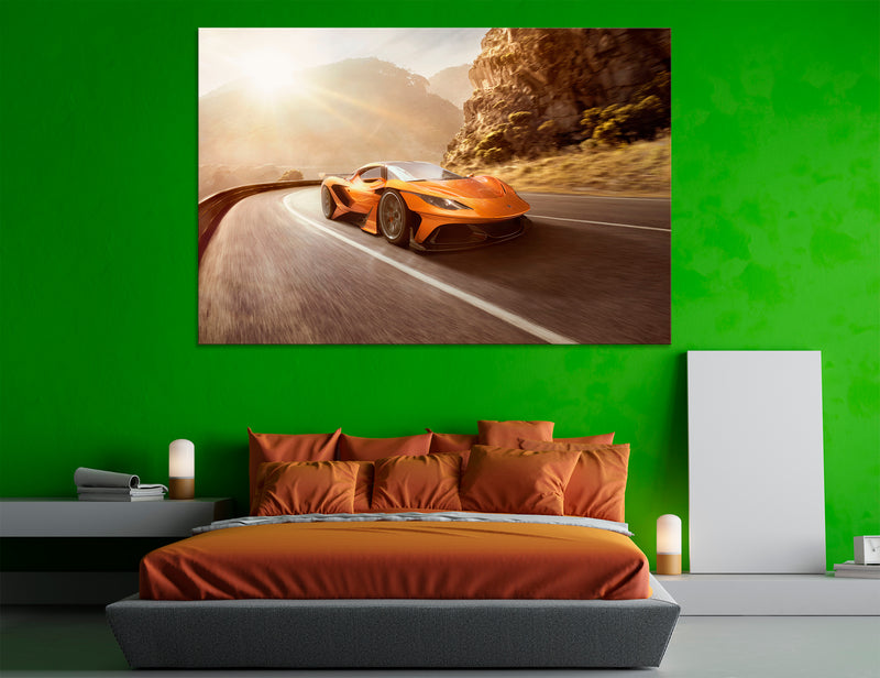 Sport Car Canvas Print #3103