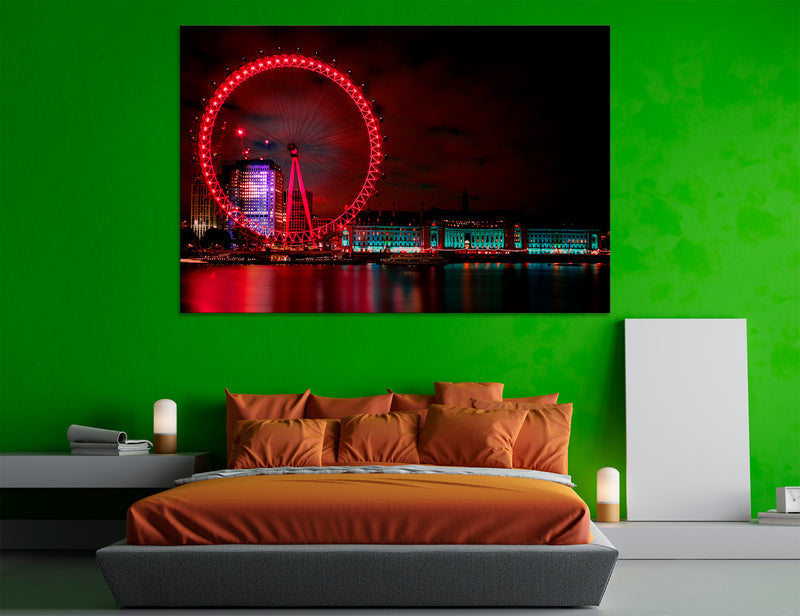 London Eye Canvas Print #9090