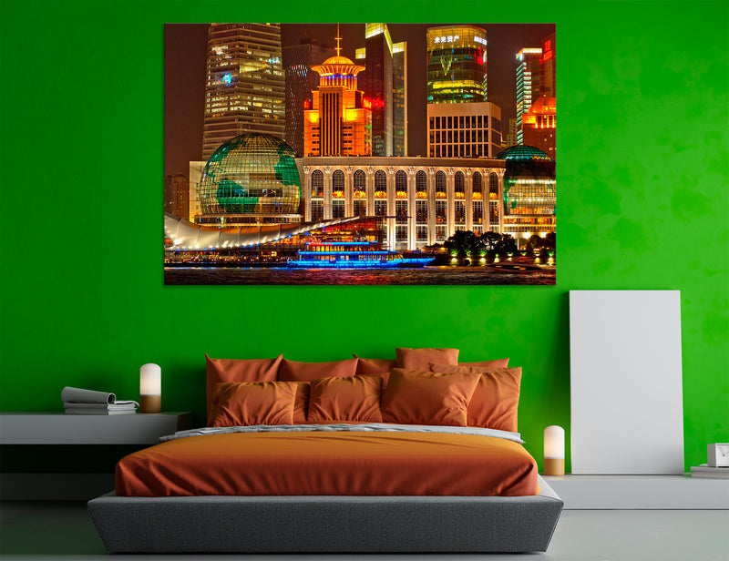 Shanghai Canvas Print #9092