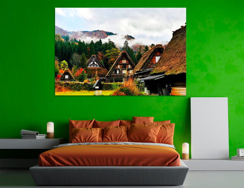 Shirakawa Canvas Print #9096