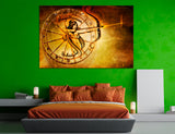 Sagittarius Zodiac Sign Canvas Print #6069