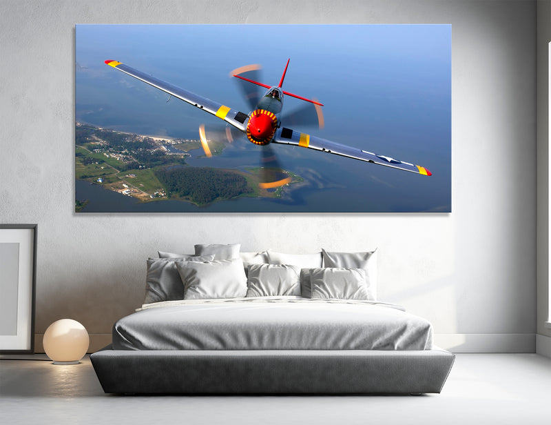 North American P-51 Mustang Canvas Print #3159