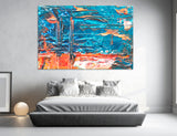 Oil Abstract Canvas Print #1171