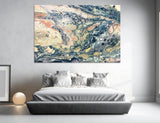 Gray Abstract Canvas Print #1187