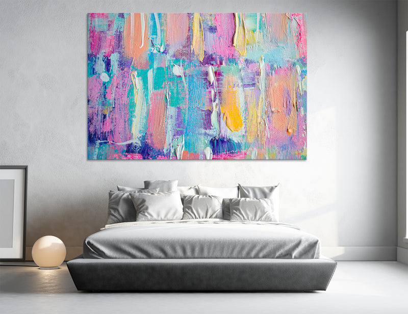 Paint Abstract Canvas Print #1157